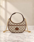 GUCCU GG Half Moon Mini Bag 22cm