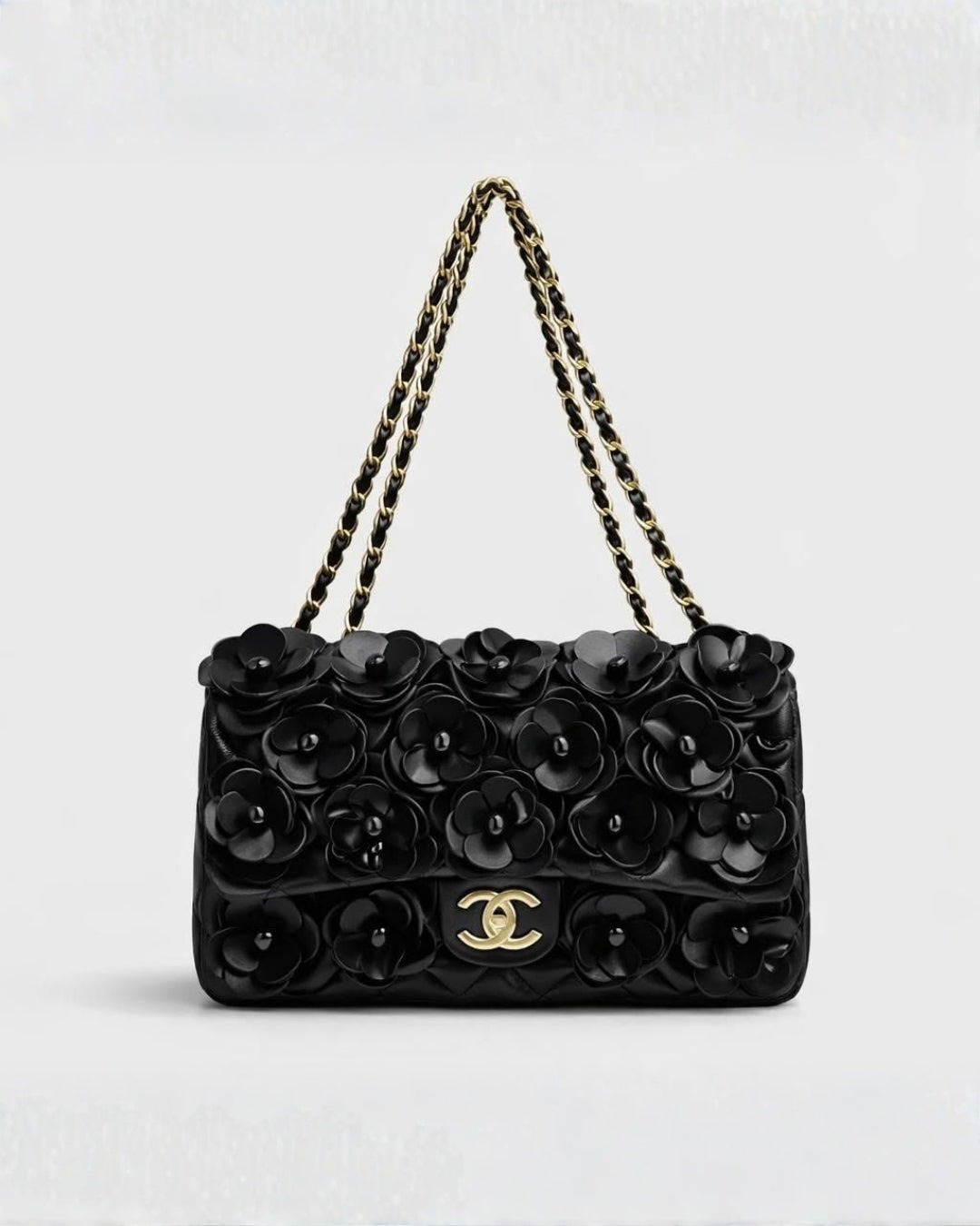 CHANEL Camellia Flower Bag 26 cm A+