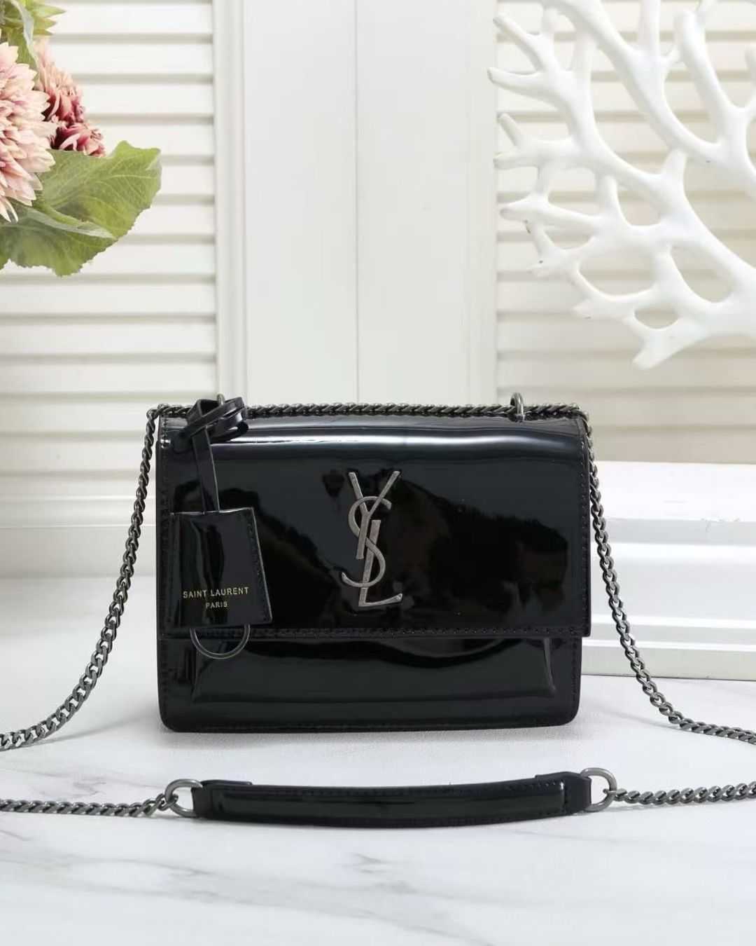 YSL Sunset Flap Bag 22 cm