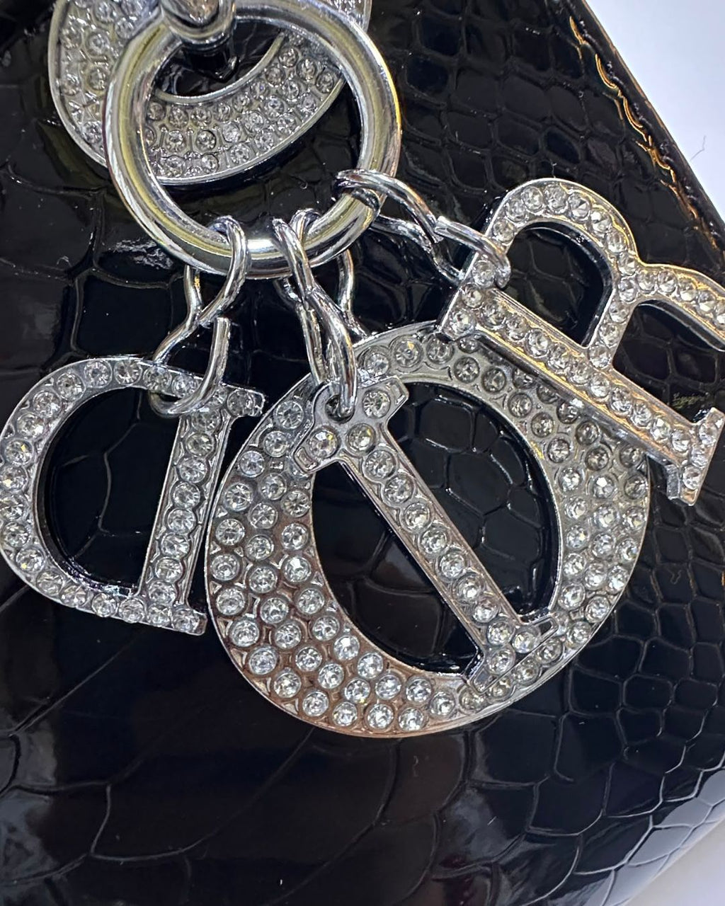 LADY DIOR Croc Mini 17cm A+