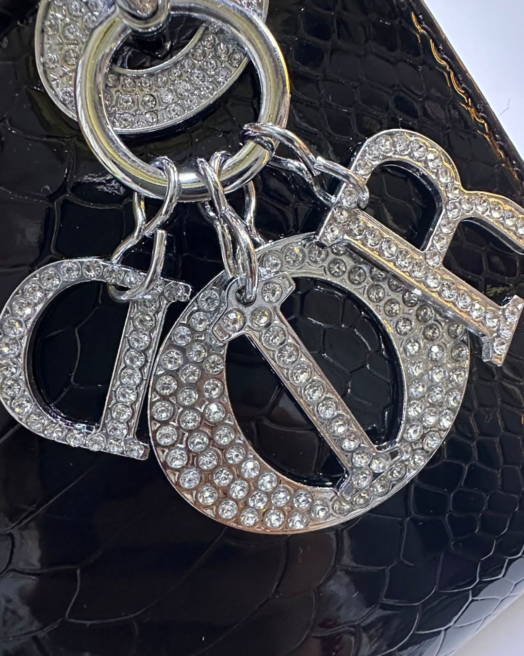 LADY DIOR Croc Mini 17cm A+