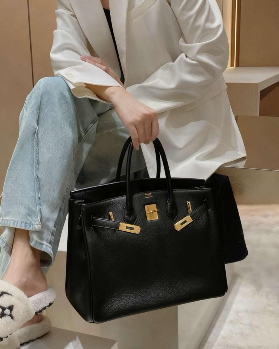 HERMES Birkin Handbag Large 35cm