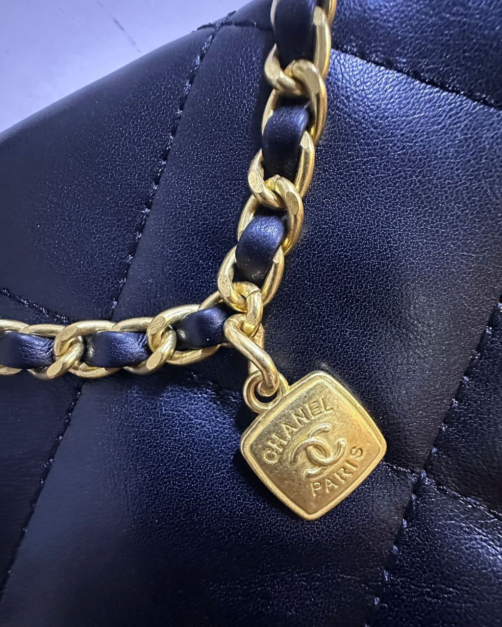 CHANEL Quilted Flap Shoulder Bag 30cm