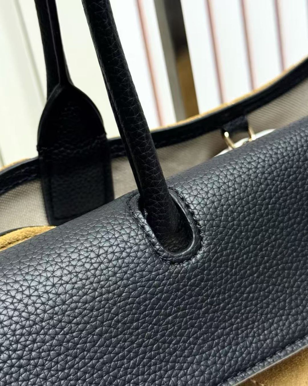 CHANEL Quilted Panel Shoulder Bag 33 cm Master