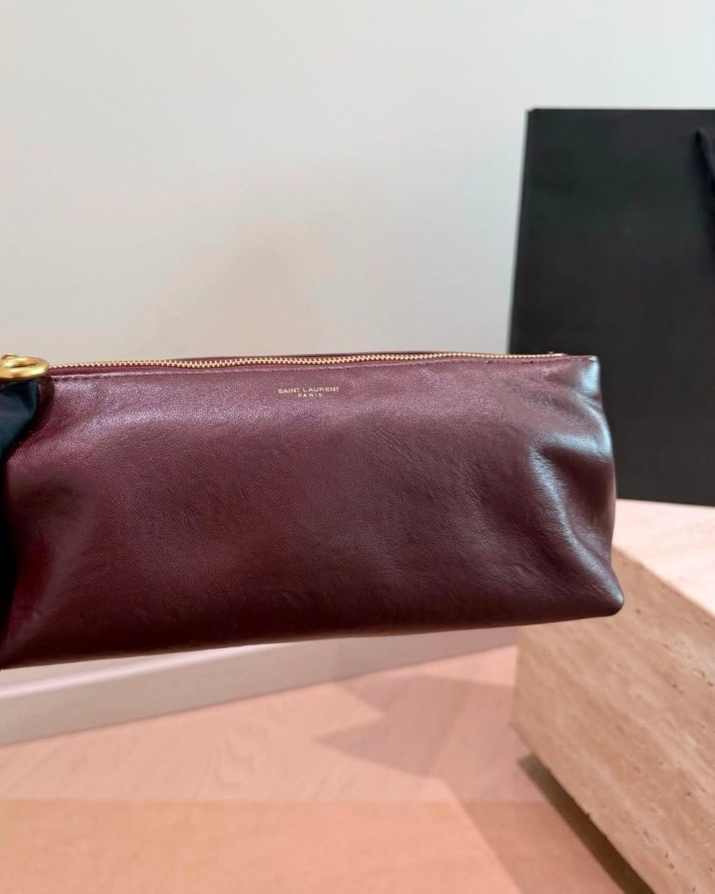 YSL Large Logo Tote Leather 58 cm Master