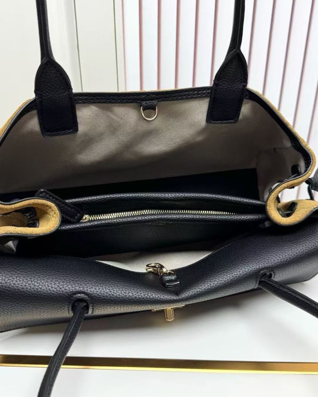 CHANEL Quilted Panel Shoulder Bag 33 cm Master