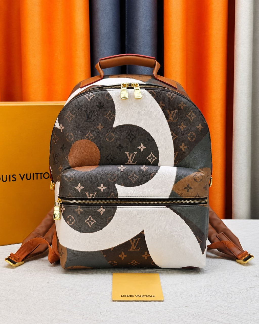 LV Monogram Canvas Backpack 36cm A+