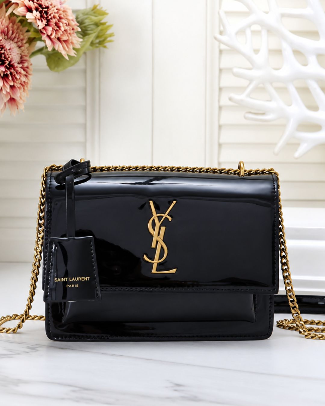 YSL Sunset Flap Bag 22 cm