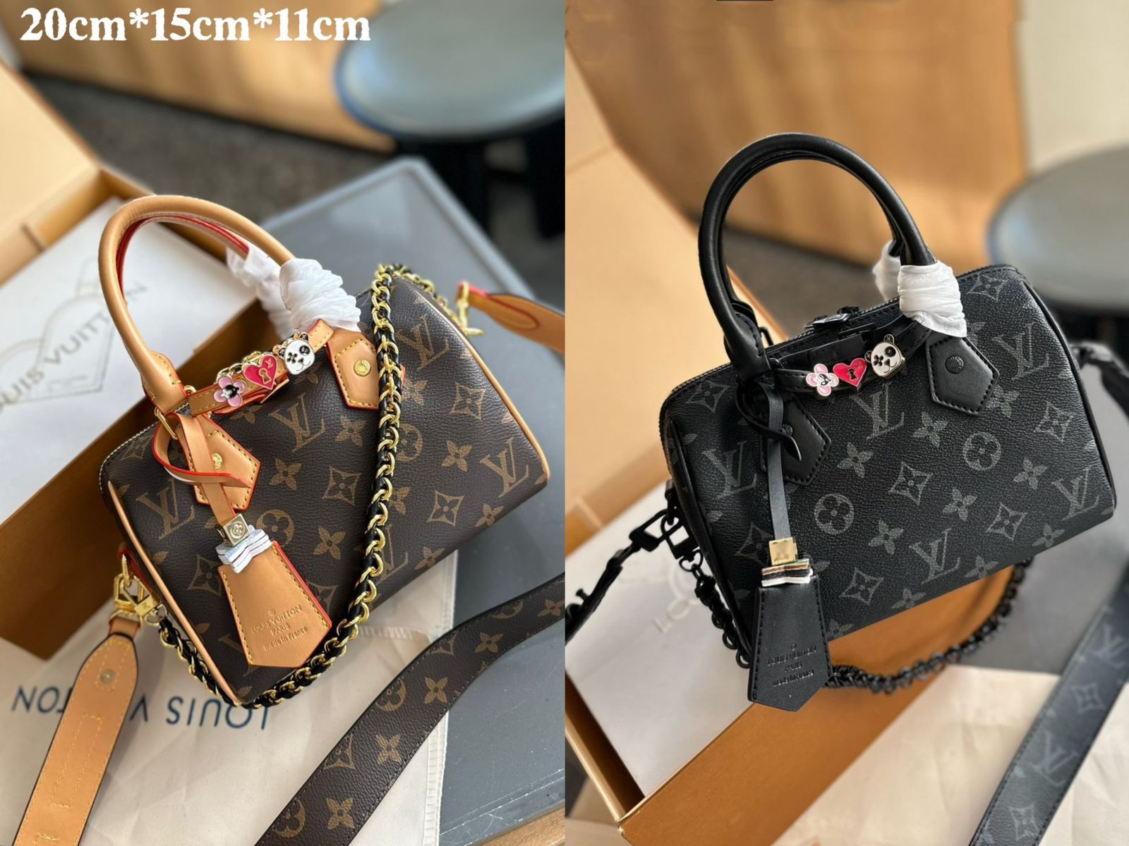Louis Vuitton Speedy Bandoulière 20 with Box