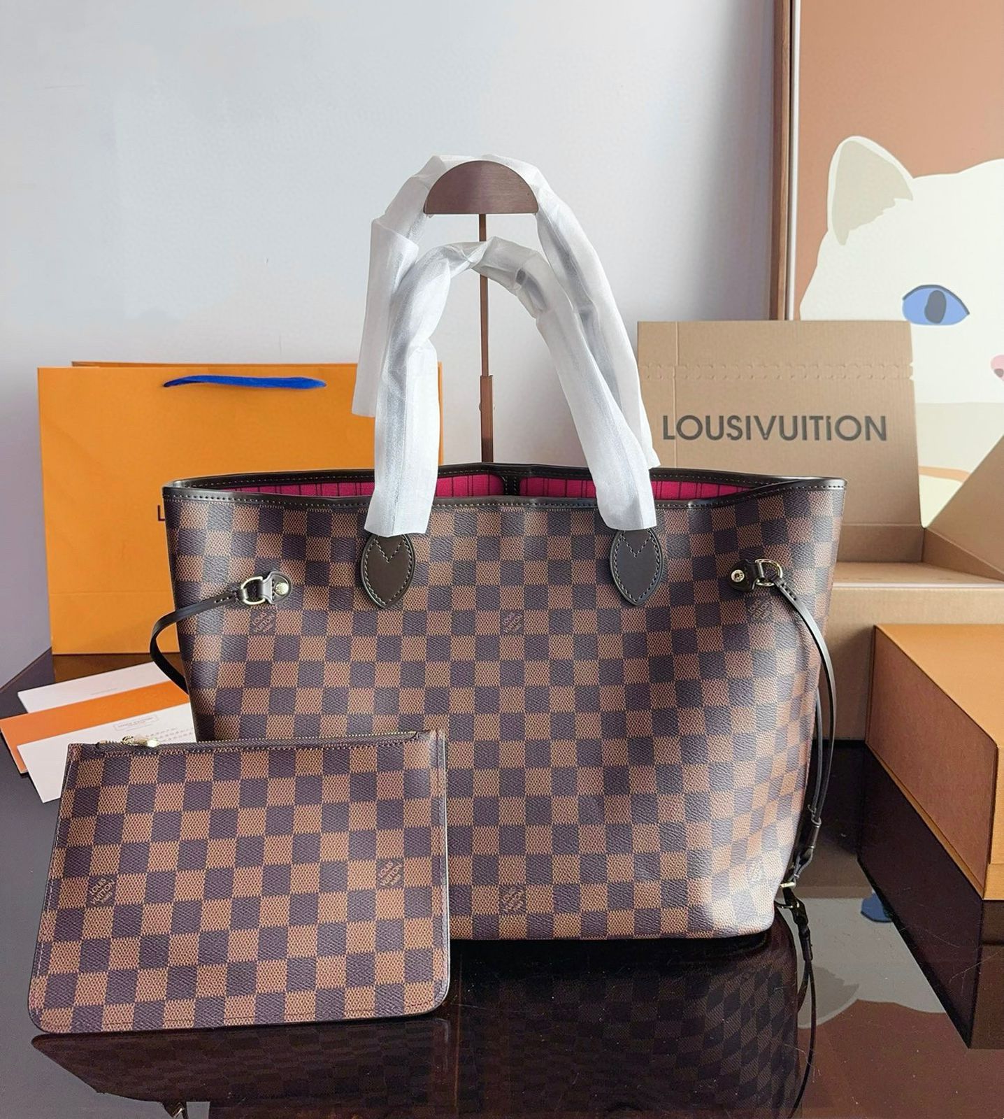 Louis Vuitton Neverfull With Box