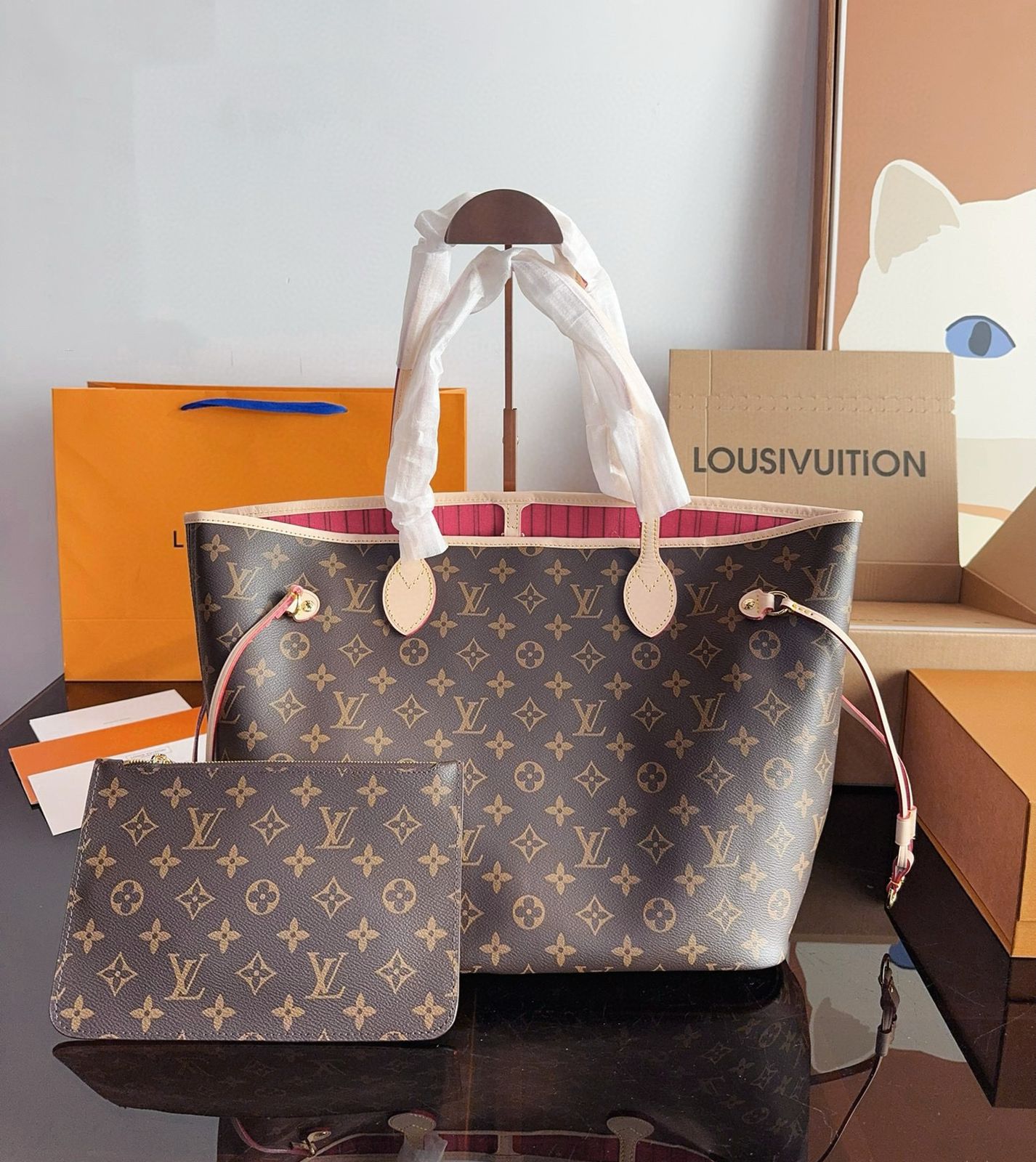 Louis Vuitton Neverfull With Box