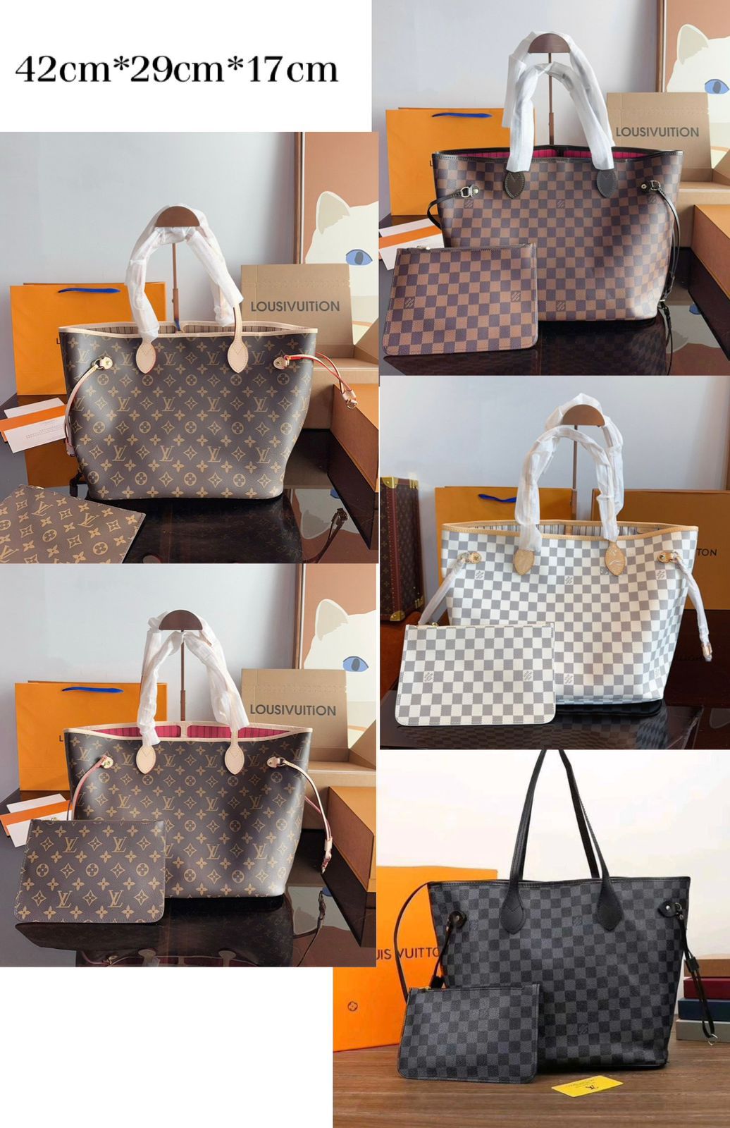 Louis Vuitton Neverfull With Box