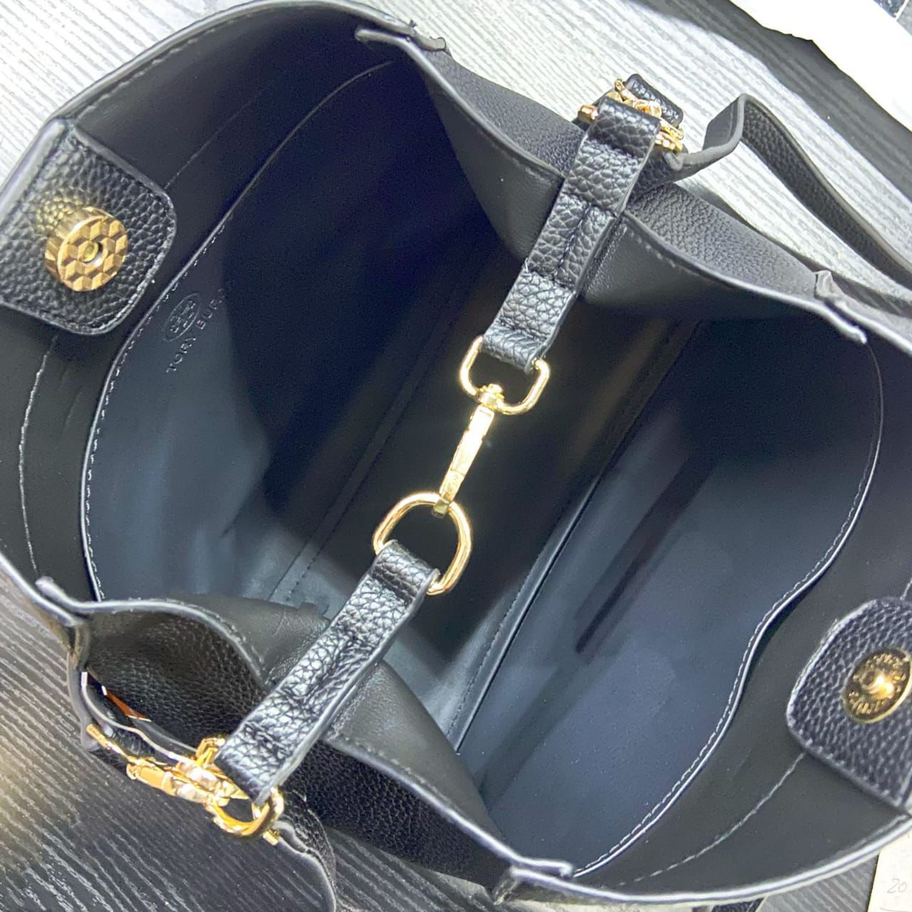 Tory Burch McGraw Bucket Bag — 30 cm | 4 Colors Without Box