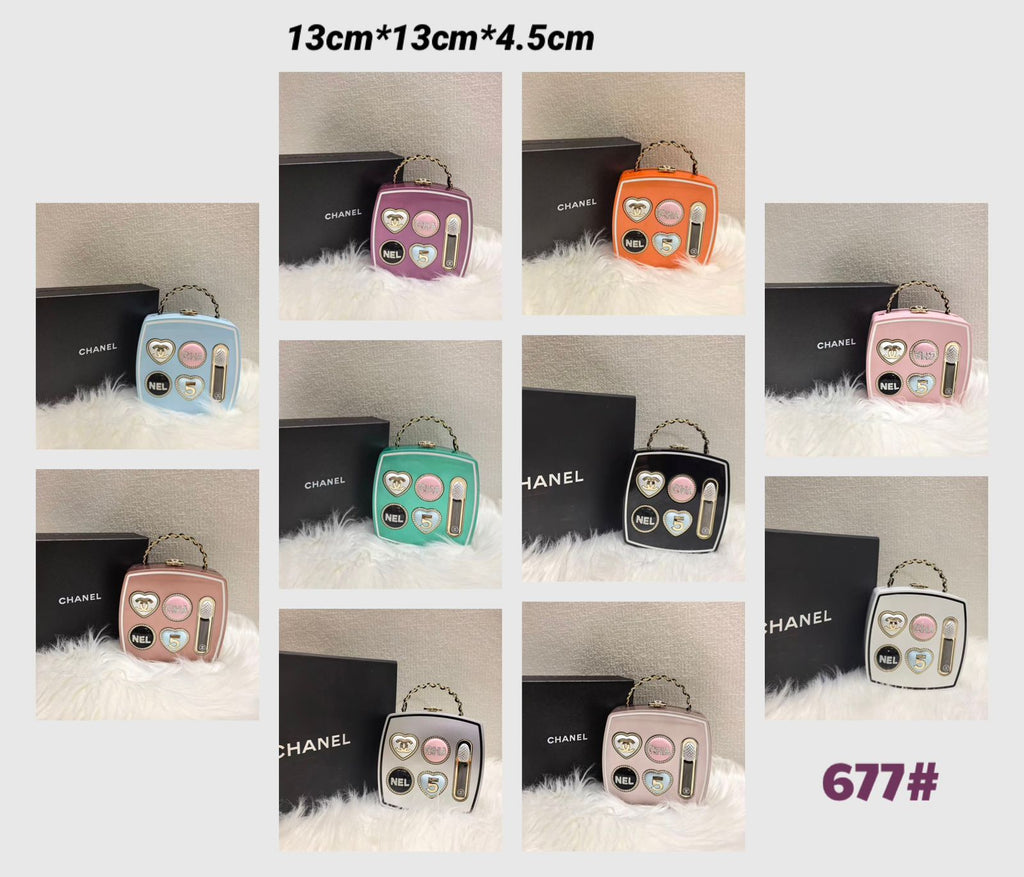 Chanel-Style Novelty Mini Handbag With Box A+