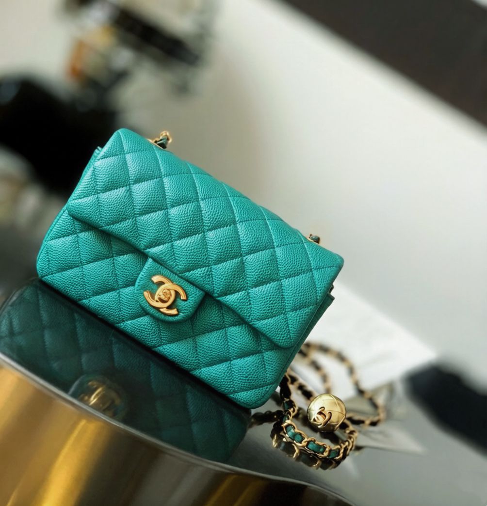 CHANEL CLASSIC MINI FLAP — 22 cm | 9 Colors with Box