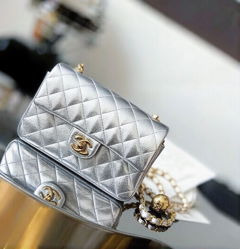 CHANEL CLASSIC MINI FLAP — 22 cm | 9 Colors with Box