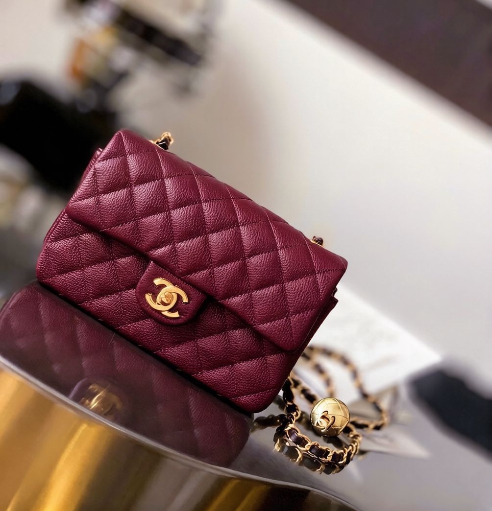 CHANEL CLASSIC MINI FLAP — 22 cm | 9 Colors with Box