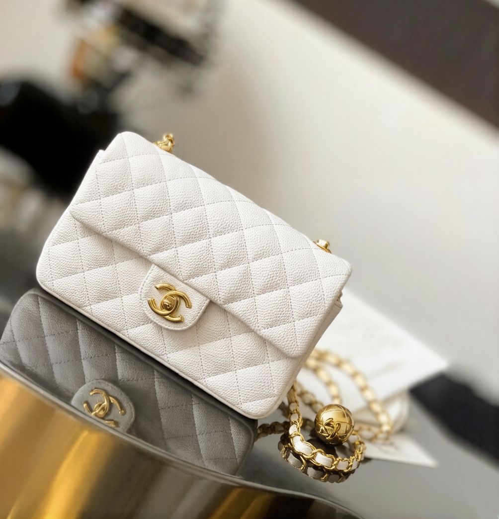 CHANEL CLASSIC MINI FLAP — 22 cm | 9 Colors with Box