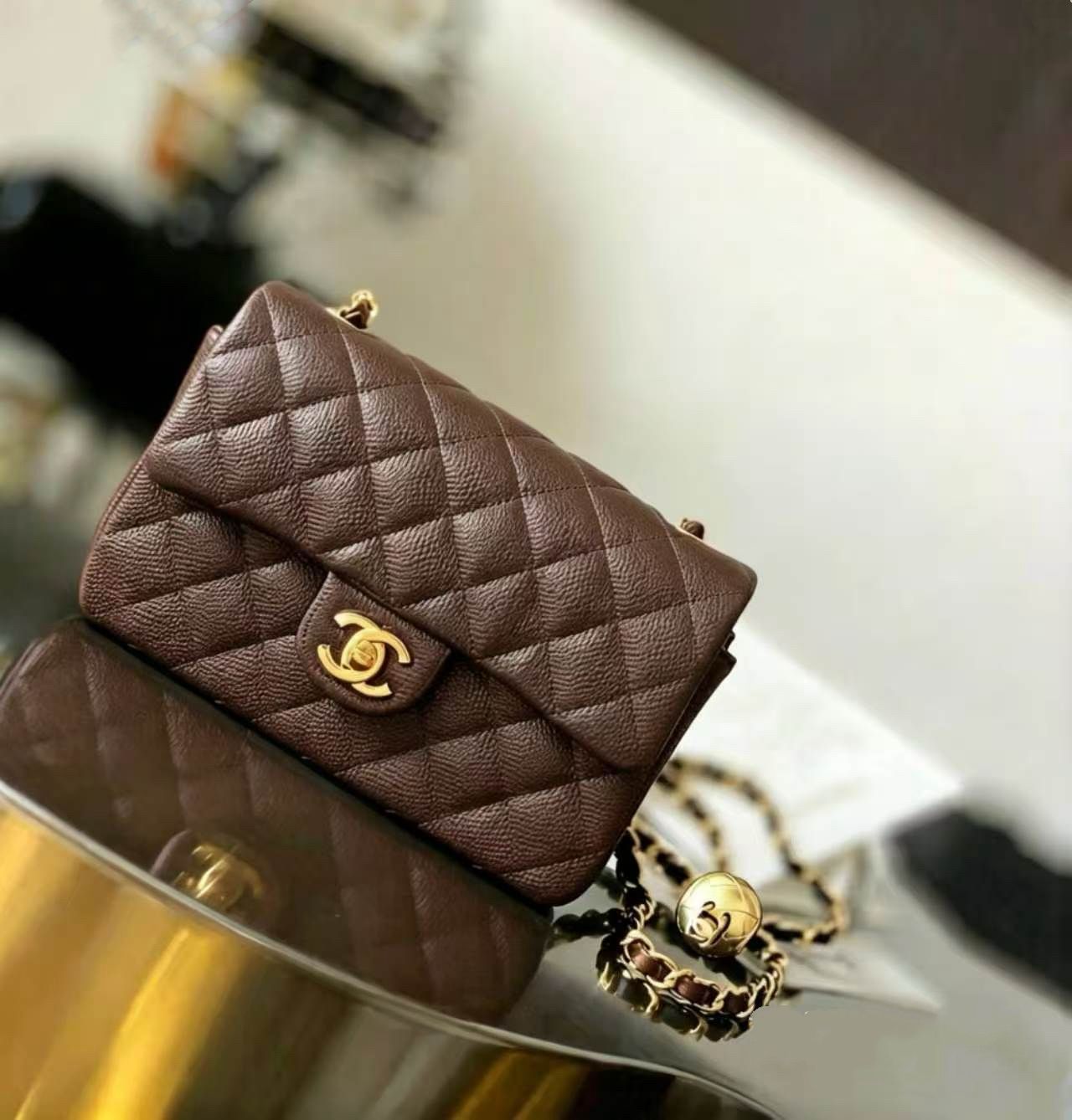 CHANEL CLASSIC MINI FLAP — 22 cm | 9 Colors with Box