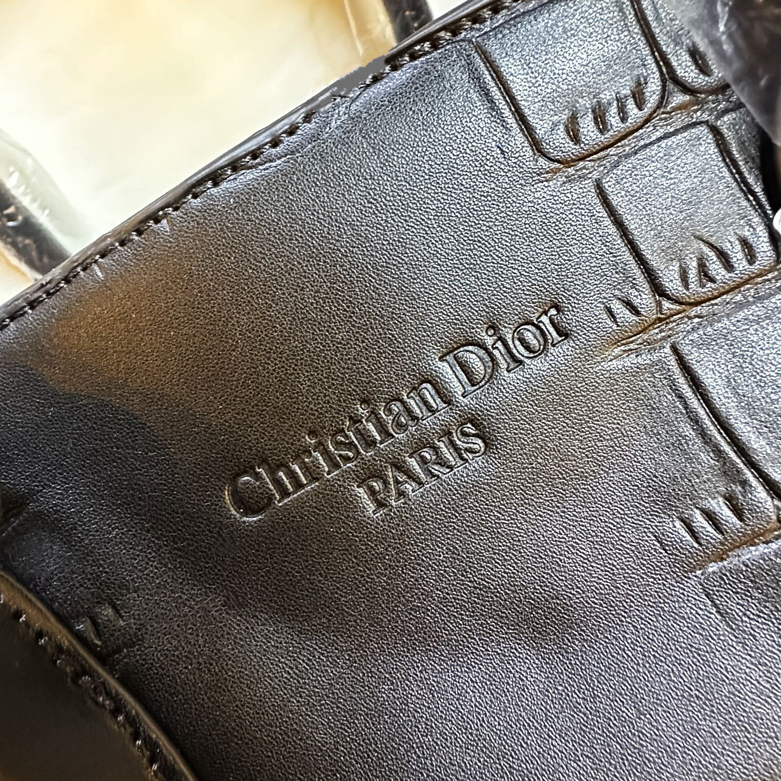 Dior Book Tote Crocodile Embossed — 34 cm | 4 Colors Without Box
