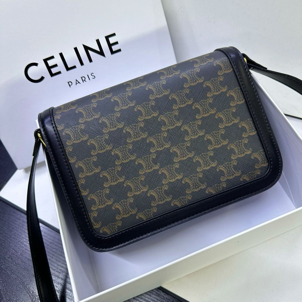 CELINE TRIOMPHE SHOULDER BAG — 22 cm | 2 Colors With Box