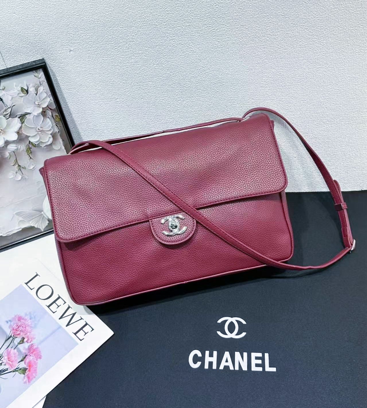 Chanel Business Affinity Shoulder Bag — Caviar Leather | 32 cm | 5 Colors Without Box A+