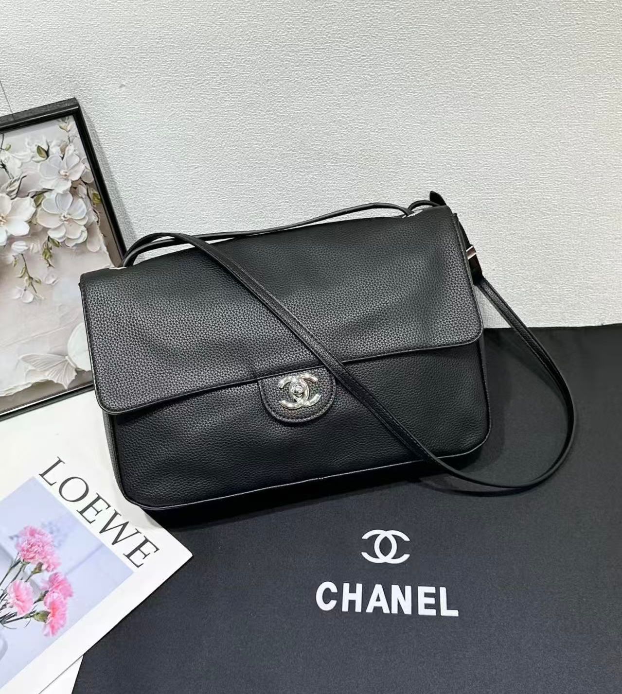 Chanel Business Affinity Shoulder Bag — Caviar Leather | 32 cm | 5 Colors Without Box A+