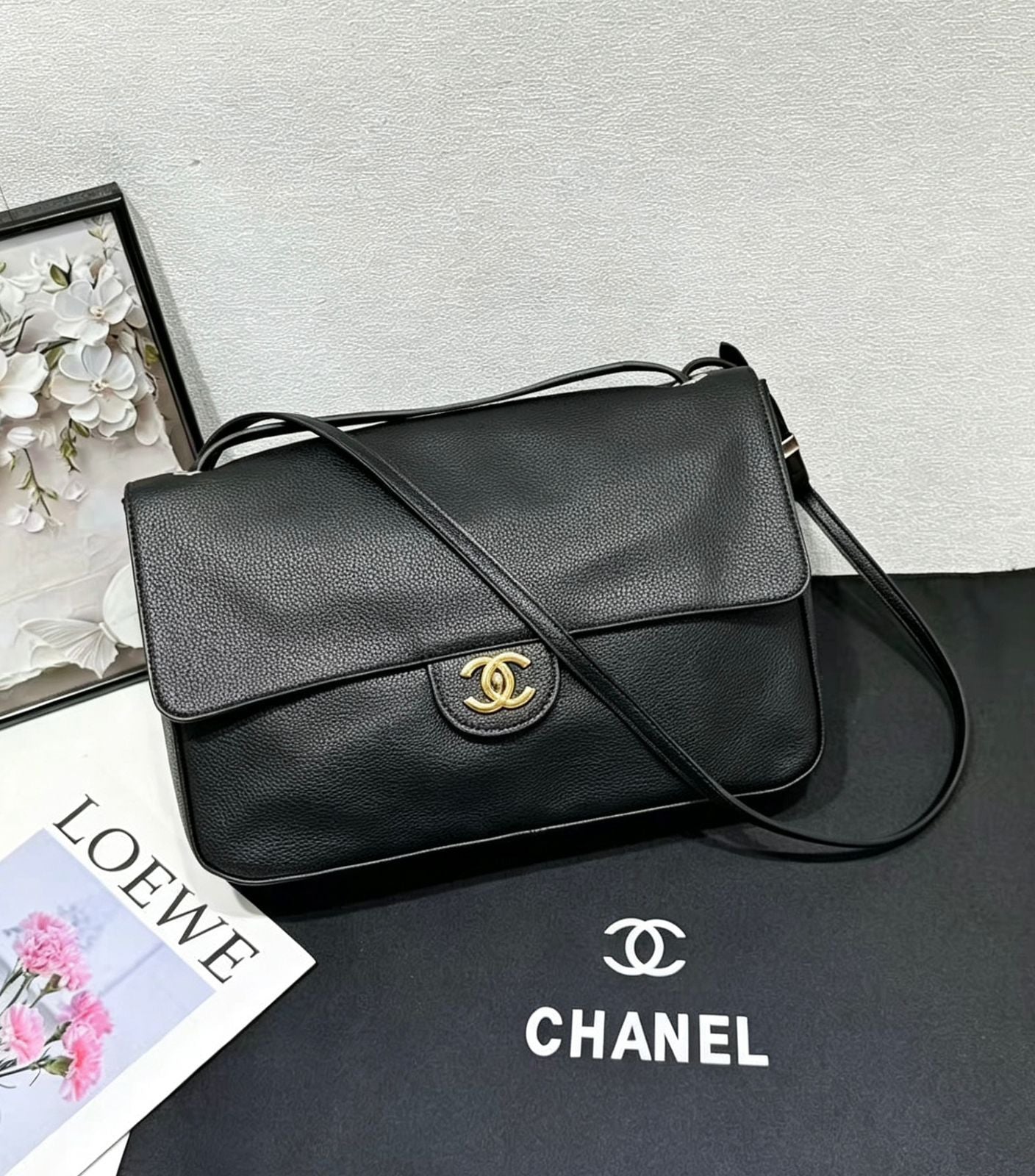Chanel Business Affinity Shoulder Bag — Caviar Leather | 32 cm | 5 Colors Without Box A+