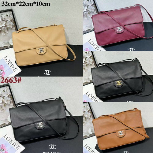 Chanel Business Affinity Shoulder Bag — Caviar Leather | 32 cm | 5 Colors Without Box A+