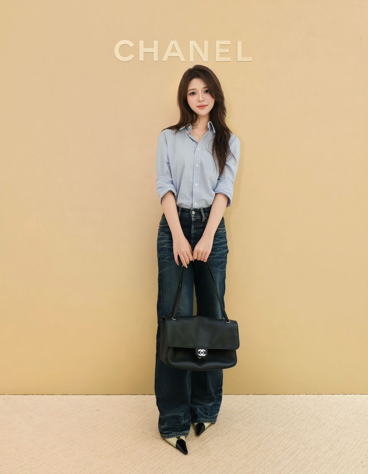 Chanel Business Affinity Shoulder Bag — Caviar Leather | 32 cm | 5 Colors Without Box A+