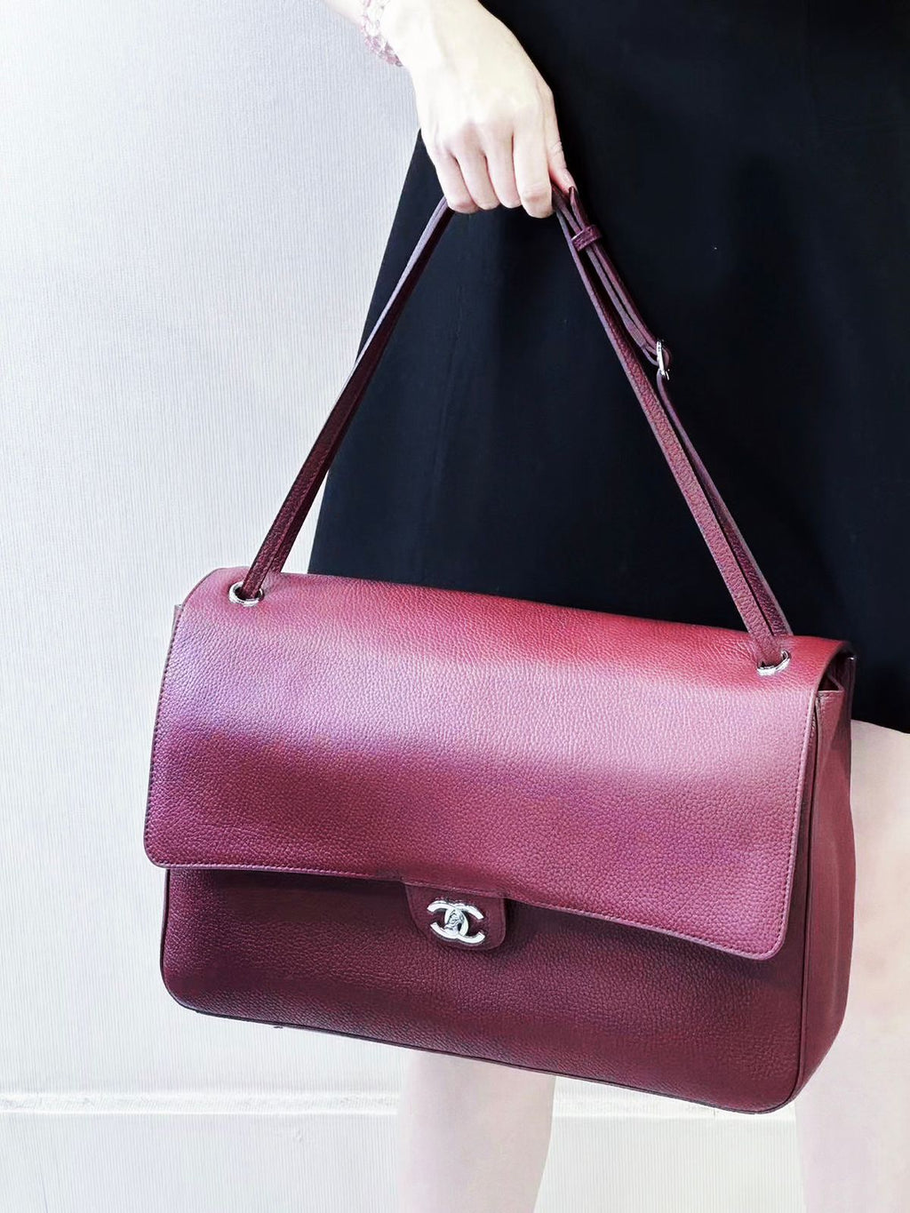 Chanel Business Affinity Shoulder Bag — Caviar Leather | 32 cm | 5 Colors Without Box A+