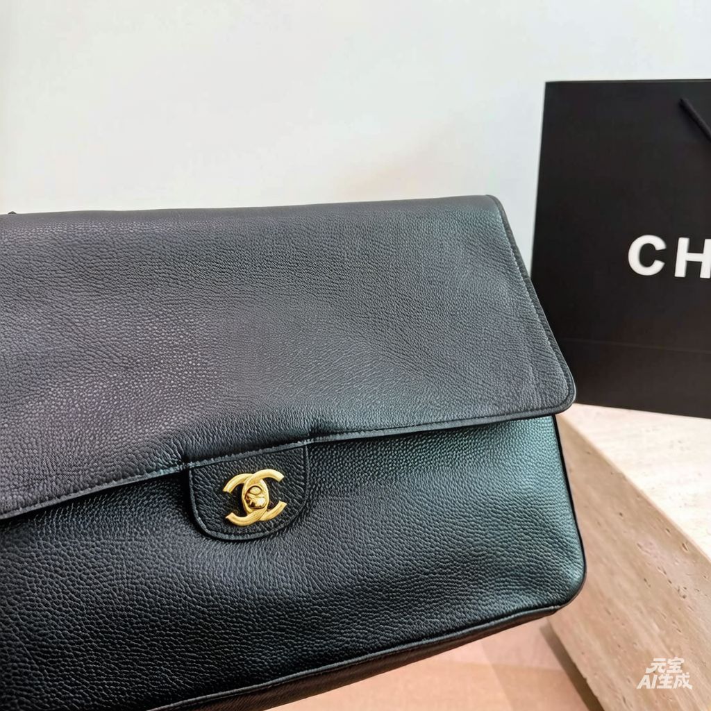 CHANEL Timeless Flap Shoulder Bag — 38 cm | 4 Colors Without Box A+