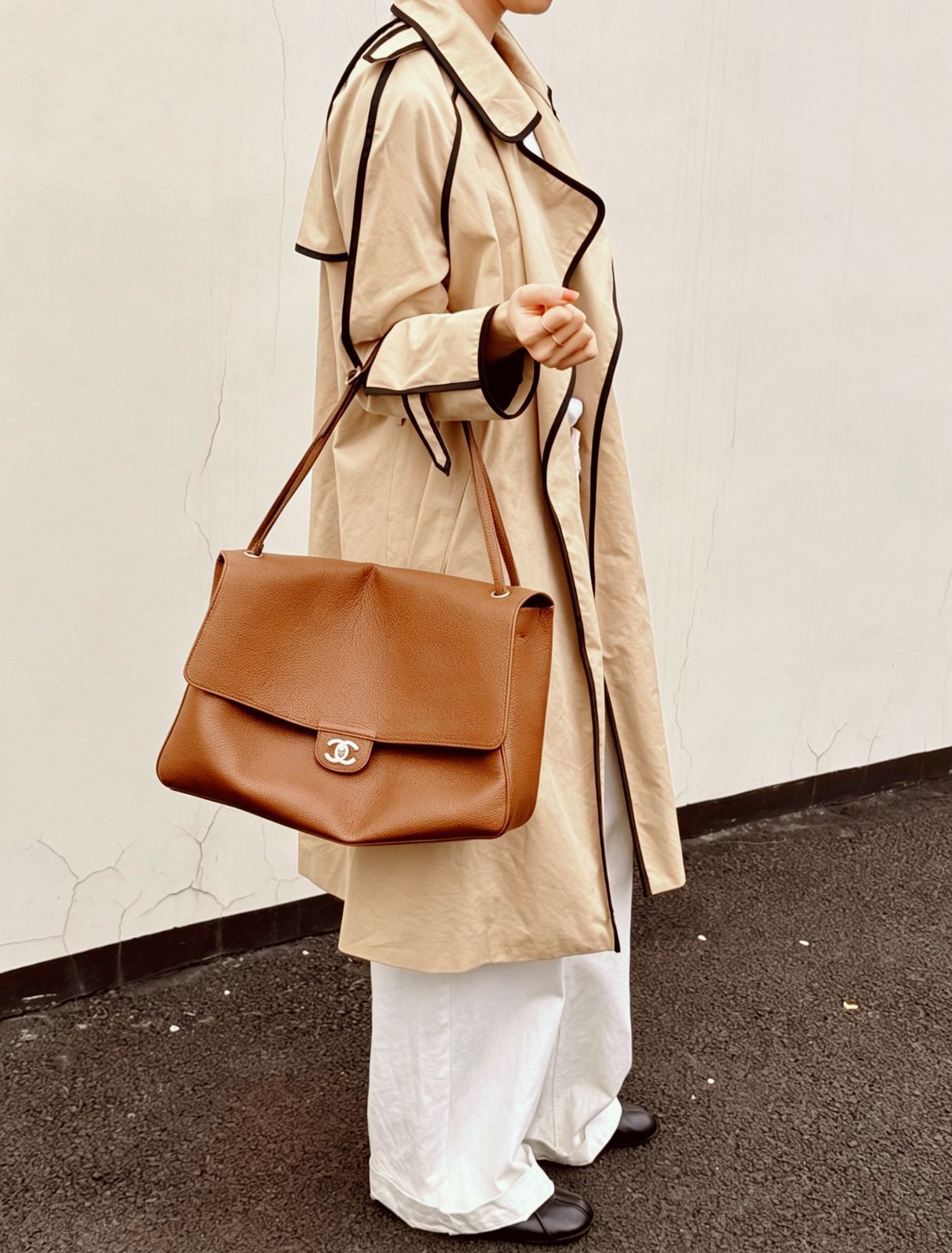 CHANEL Timeless Flap Shoulder Bag — 38 cm | 4 Colors Without Box A+