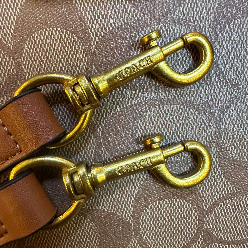 COACH Signature Tote — 21 cm | 6 Colors With Box