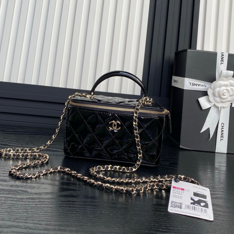 CHANEL Cosmetic Case — 18 cm | 2 Colors With Box