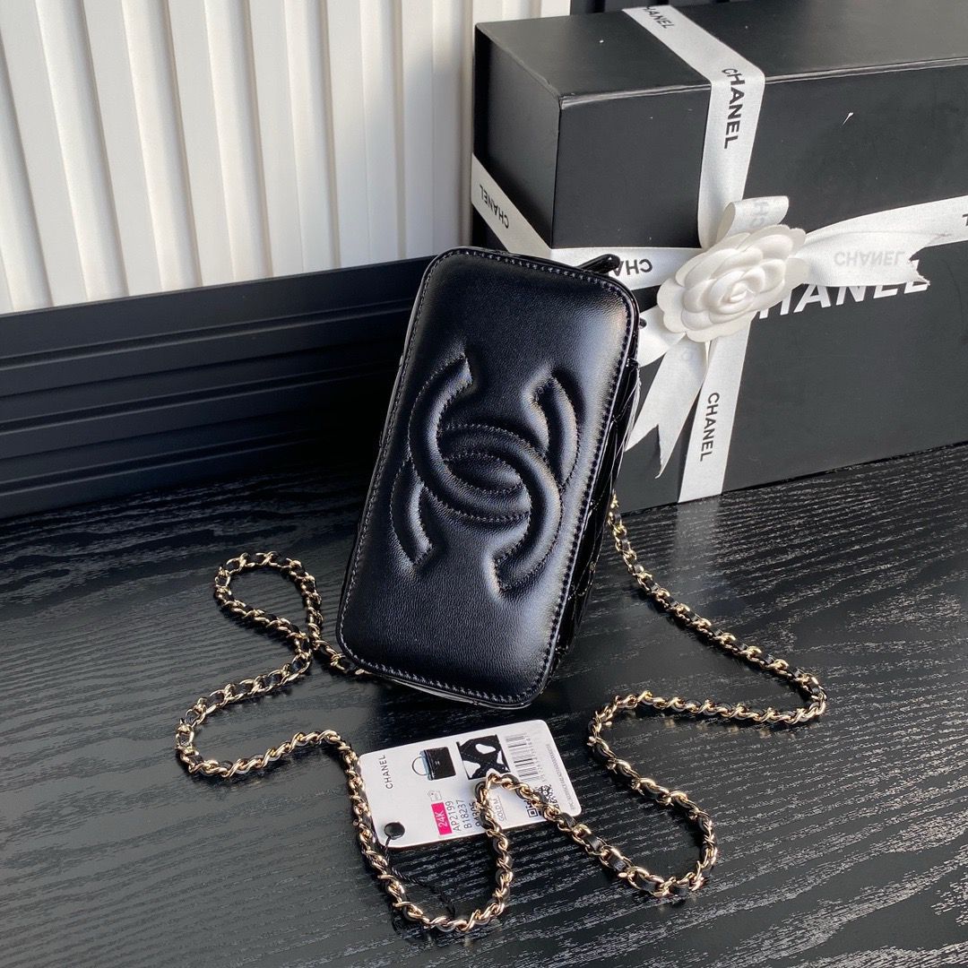 CHANEL Cosmetic Case — 18 cm | 2 Colors With Box