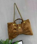 CHANEL Quilted Bow Bag — 45 cm | 3 Colors A+