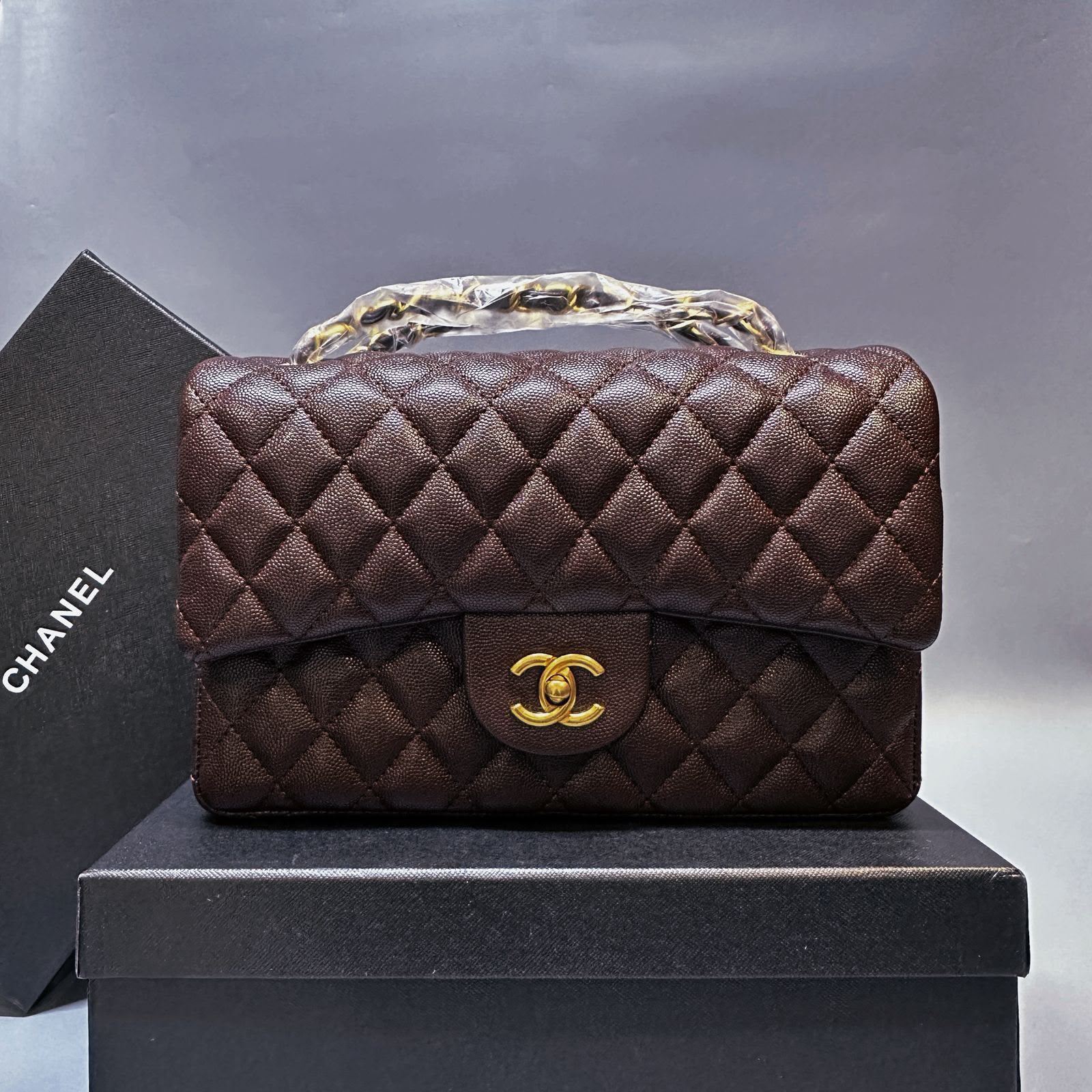 CHANEL Classic Flap Wallet — 26 cm | 12 Colors With Box