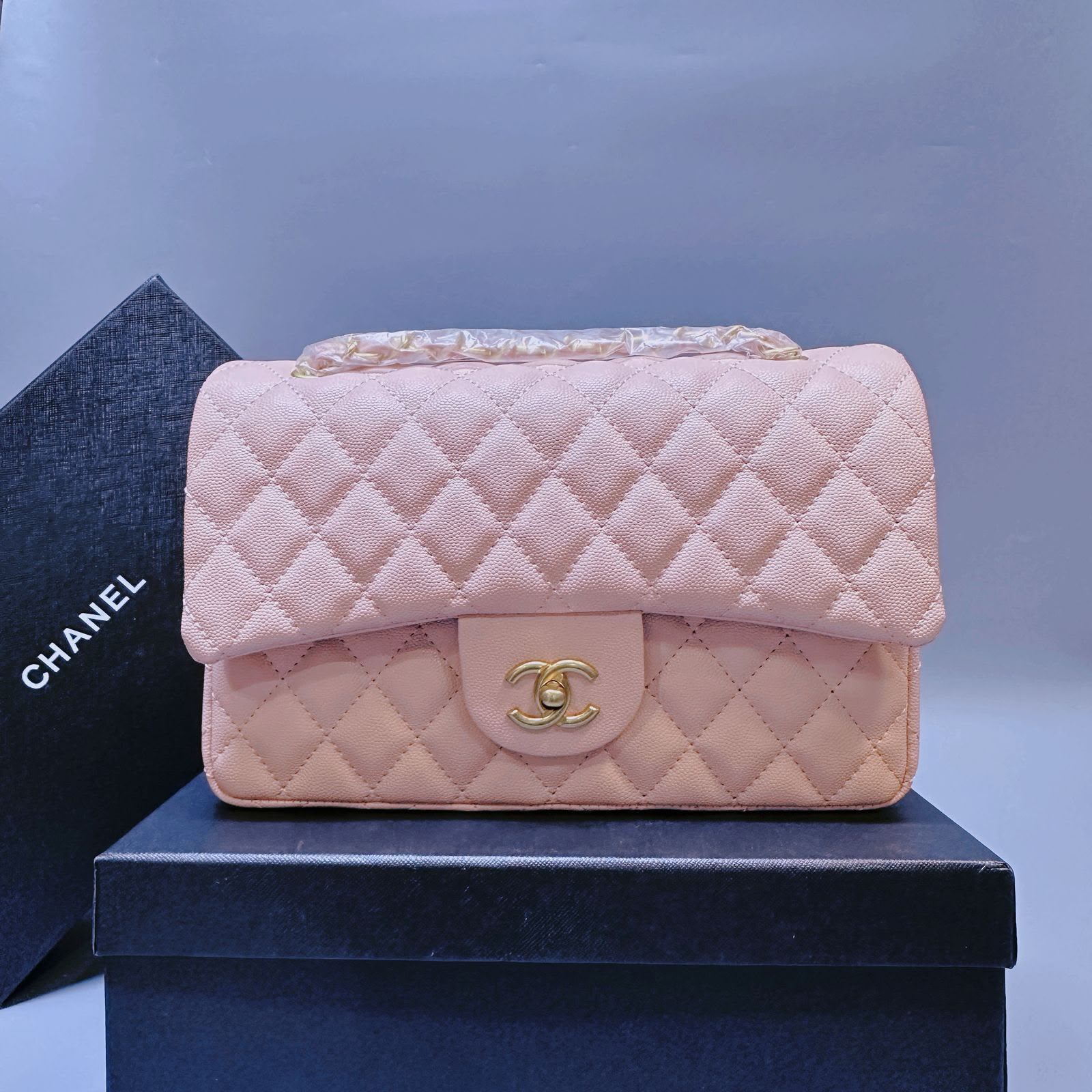 CHANEL Classic Flap Wallet — 26 cm | 12 Colors With Box