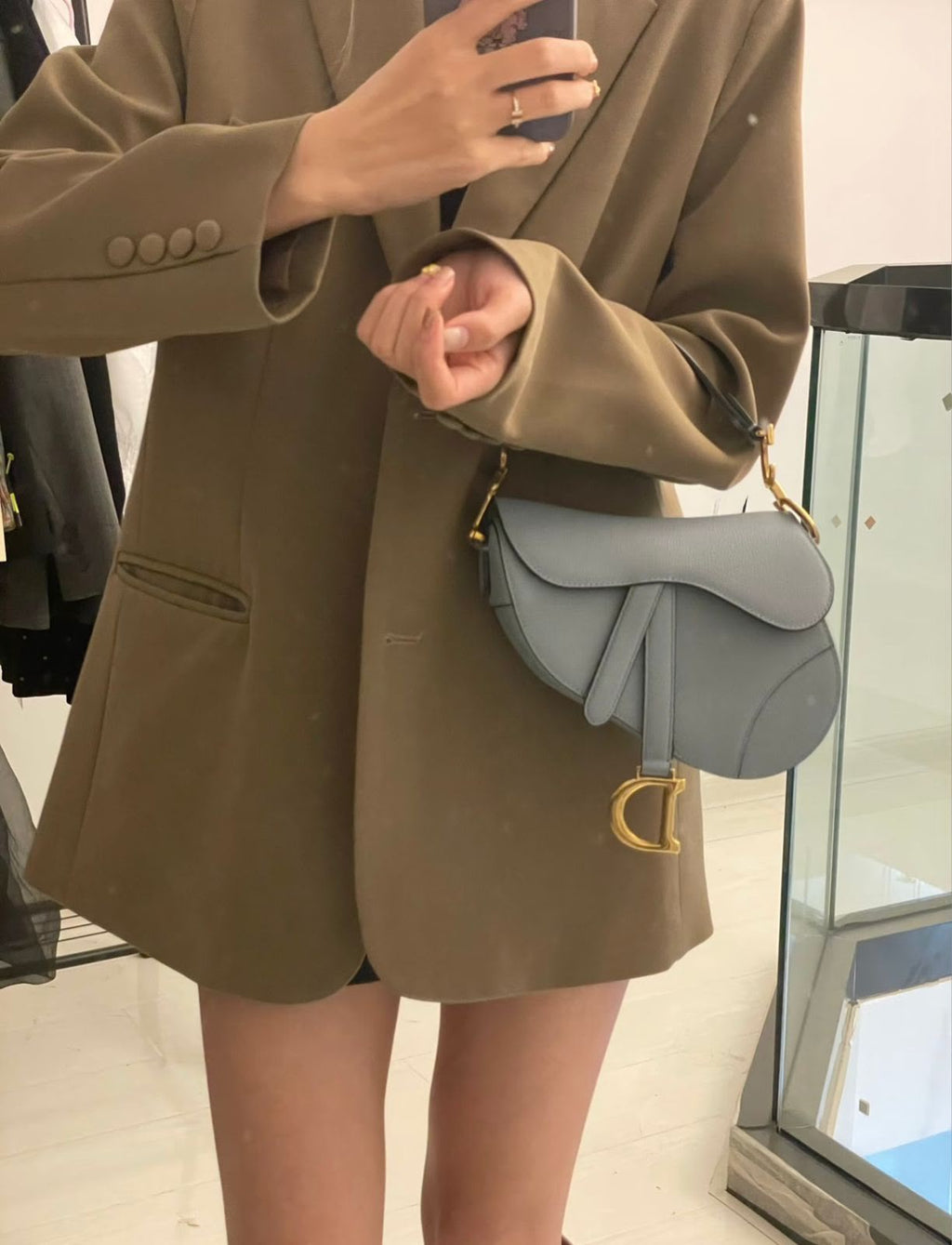 DIOR Saddle Bag — 18 cm | 6 Colors With Box