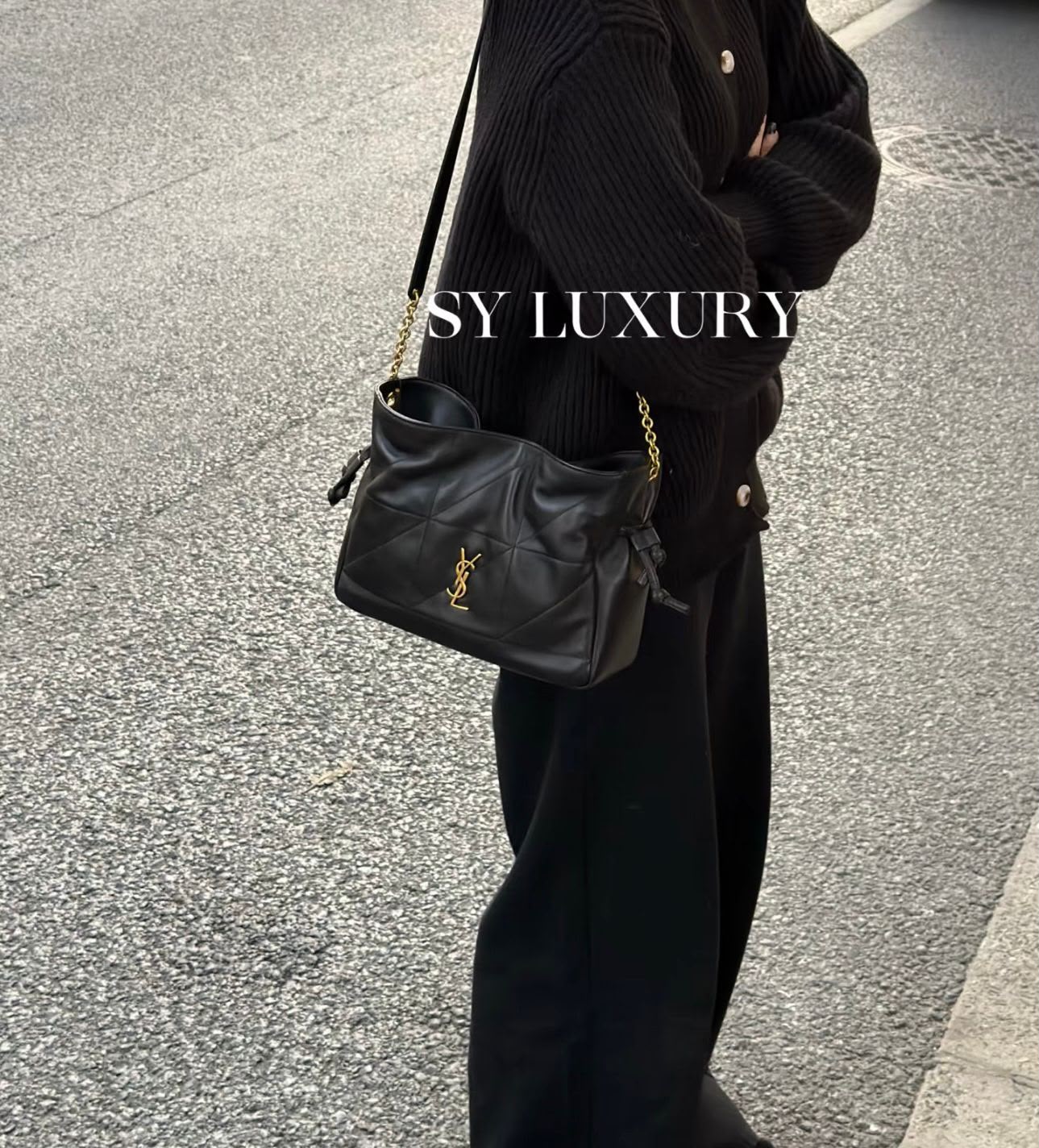 SAINT LAURENT Puffed Bucket Bag — 26 cm | 9 Colors With Box