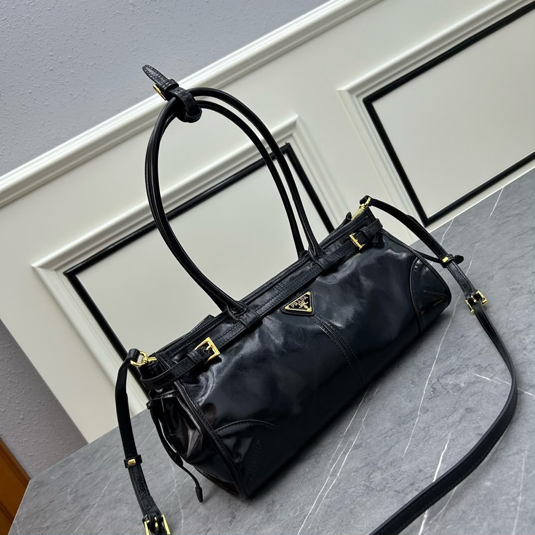 PRADA Leather Shoulder Bag — 32 cm | 5 Colors Without Box A+