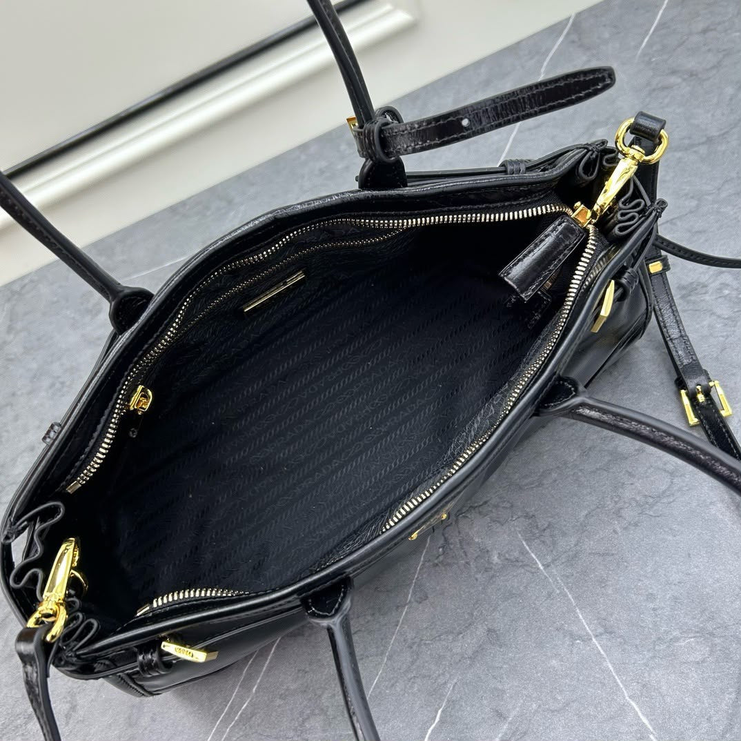 PRADA Leather Shoulder Bag — 32 cm | 5 Colors Without Box A+