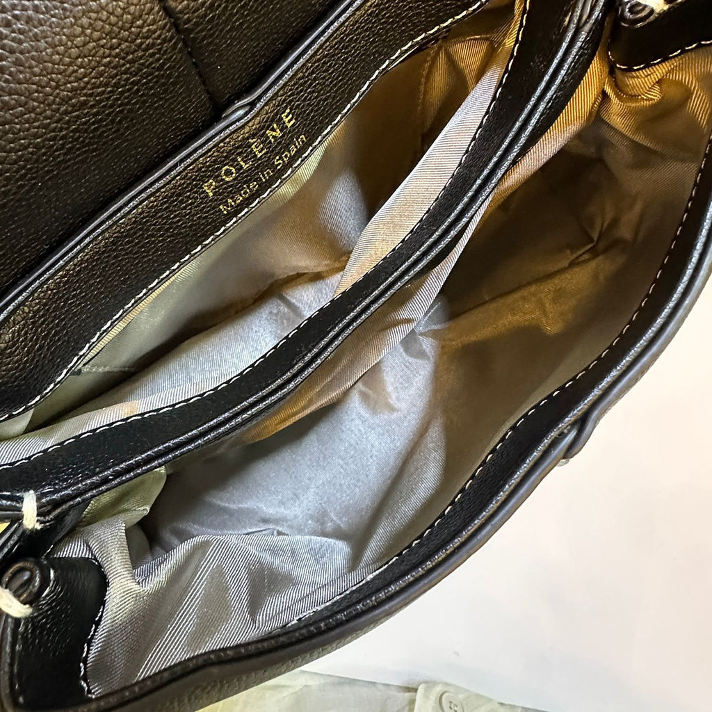 POLENE Structured Handbag — 29 cm | 6 Colors Without Box