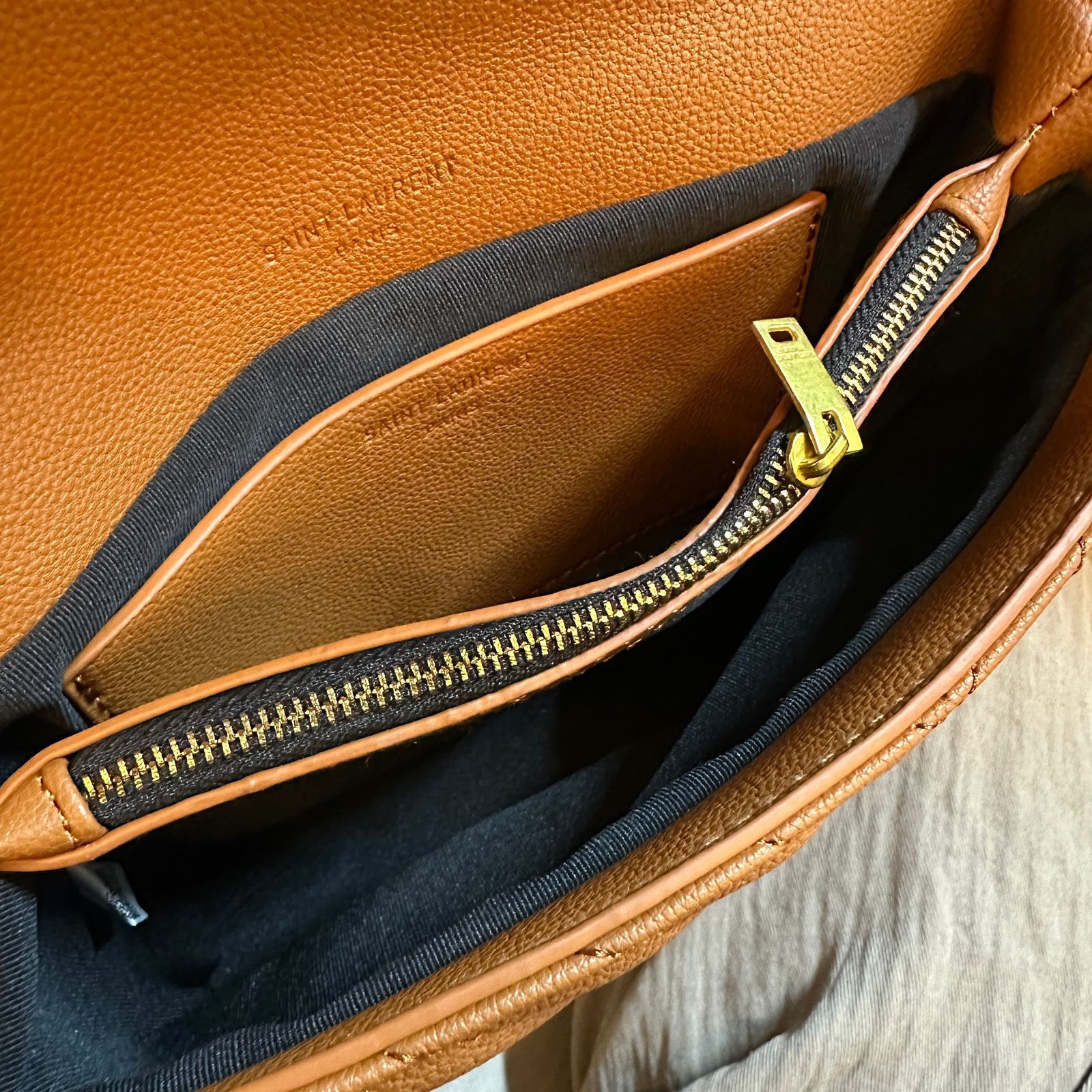 SAINT LAURENT Quilted College Bag — 24 cm | 9 Colors With Box