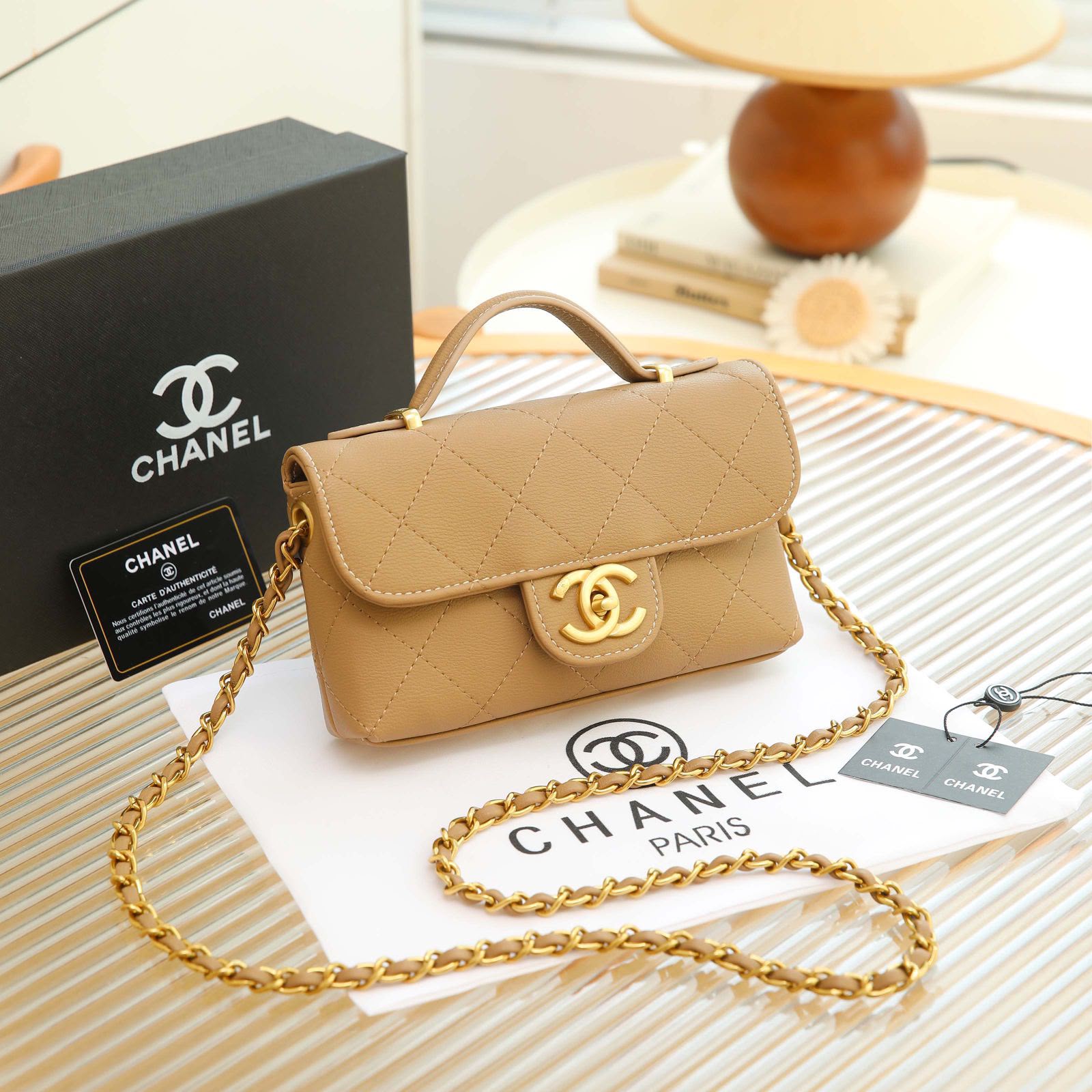 CHANEL Quilted Classic Shoulder Bag — 20 cm | 6 Colors With Box