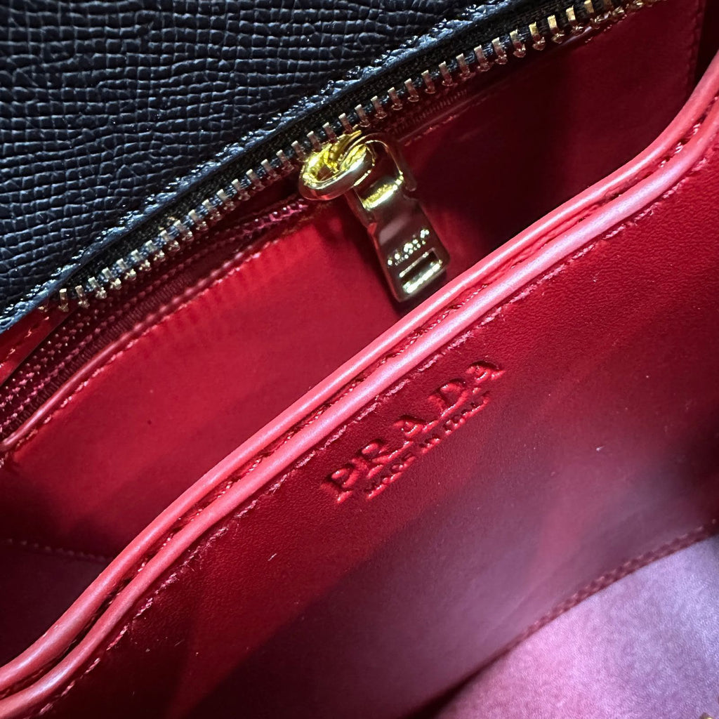 PRADA Saffiano Bucket Tote Bag — 23 cm | 4 Colors Without Box