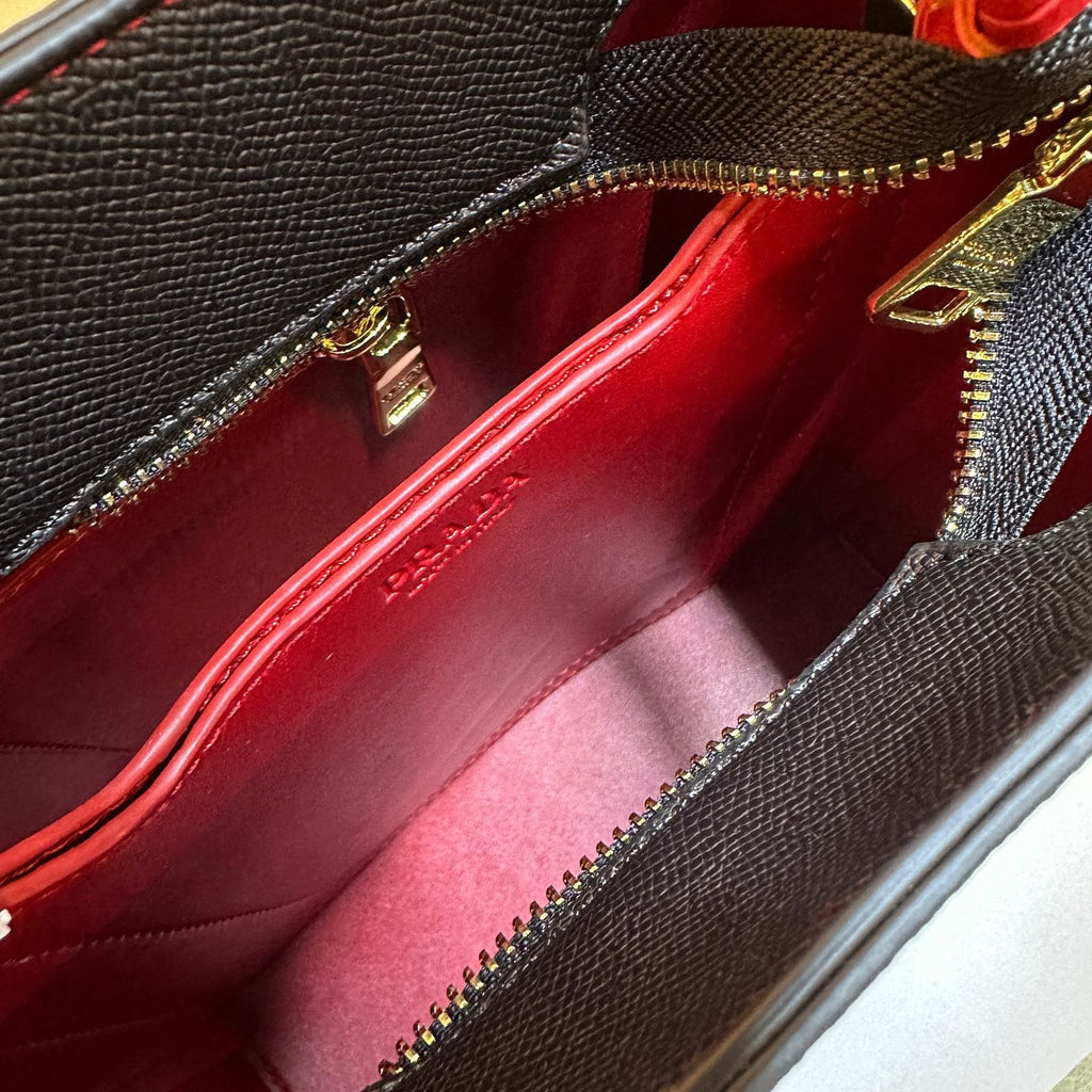 PRADA Saffiano Bucket Tote Bag — 23 cm | 4 Colors Without Box