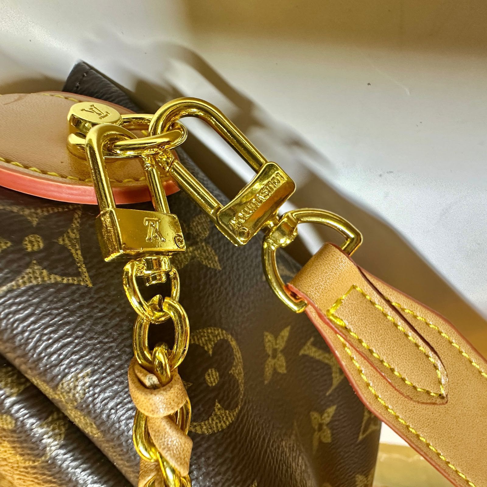 LOUIS VUITTON Monogram Shoulder Bag — 33 cm | 3 Colors With Box
