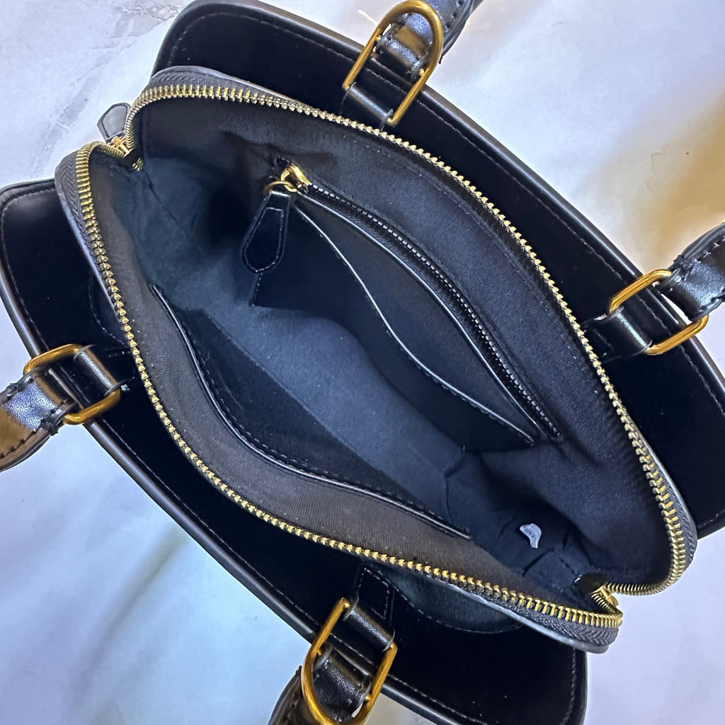 SAINT LAURENT Structured Top Handle Bag — 31 cm | 5 Colors With Box